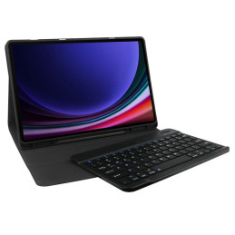 Tech-Protect SC Pen + klaviatūros dėklas su klaviatūra, skirtas Samsung Galaxy Tab S9 FE 10,9" X510 / X516B - juodas