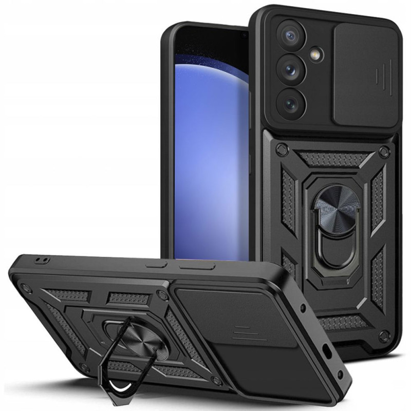 Tech-Protect CamShield Pro dėklas, skirtas Samsung Galaxy S23 FE - juodas