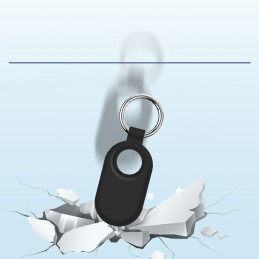 Tech-Protect Icon dėklas, skirtas Samsung Galaxy SmartTag 2 - juodas (2 vnt.)