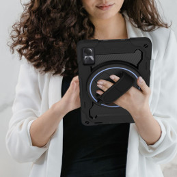 Tech-Protect Solid360 dėklas, skirtas Xiaomi Redmi Pad SE 11" - juodas