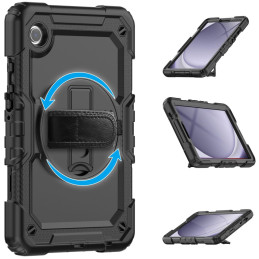 Tech-Protect Solid360 dėklas, skirtas Samsung Galaxy Tab A9+ 11.0 X210 / X215 / X216 - juodas