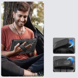 Tech-Protect Solid360 dėklas, skirtas Samsung Galaxy Tab A9+ 11.0 X210 / X215 / X216 - juodas