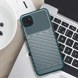 Thunder Case lankstus šarvuotas dėklas, skirtas Samsung Galaxy A22 5G mėlynas