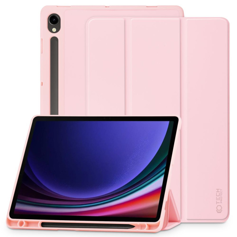 Tech-Protect SC Pen dėklas, skirtas Samsung Galaxy Tab S9 FE 10,9" X510 / X516B - rožinis