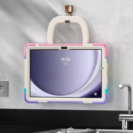 Tech-Protect X-Armor dėklas, skirtas Samsung Galaxy Tab A9+ 11" X210 / X215 / X216 - rožinė ir mėlyna