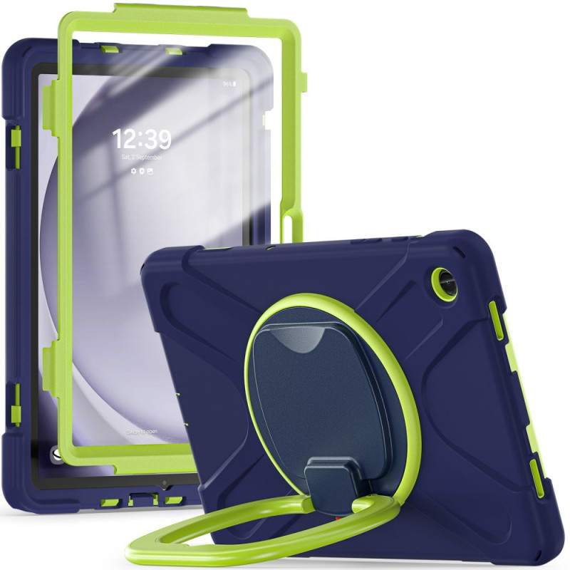 Tech-Protect X-Armor dėklas, skirtas Samsung Galaxy Tab A9+ 11" X210 / X215 / X216 - tamsiai mėlyna ir žalia