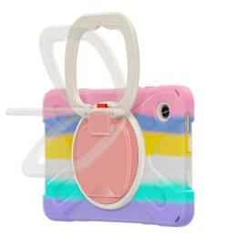 Tech-Protect X-Armor dėklas, skirtas Samsung Galaxy Tab A9 8,7" X110 / X115 - rožinė ir mėlyna