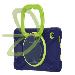 Tech-Protect X-Armor dėklas, skirtas Samsung Galaxy Tab A9 8,7" X110 / X115 - tamsiai mėlyna-žalia