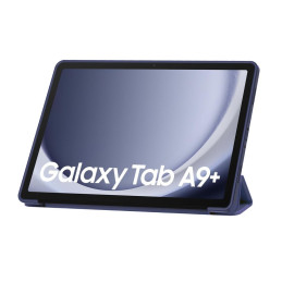 Tech-Protect SmartCase dėklas, skirtas Samsung Galaxy Tab A9+ 11" X210 / X215 / X216 - tamsiai mėlynas