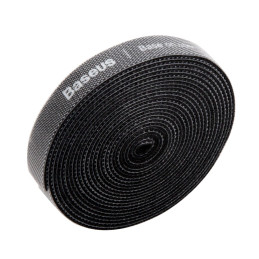 „Baseus Rainbow Circle“ kabliukas ir kilpa dirželiai - Velcro juosta, Velcro kabelio laikiklis 3 m juodas (ACMGT-F01)