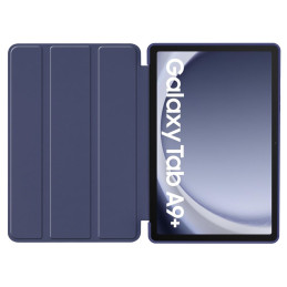 Tech-Protect SmartCase dėklas, skirtas Samsung Galaxy Tab A9+ 11" X210 / X215 / X216 - tamsiai mėlynas