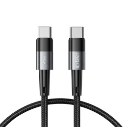 Tech-Protect UltraBoost USB-C / USB-C PD kabelis 60W 3A 0,5m - pilkas