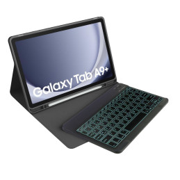 Tech-Protect SC Pen + klaviatūros dėklas su klaviatūra, skirtas Samsung Galaxy Tab A9+ 11" X210 / X215 / X216 - juodas