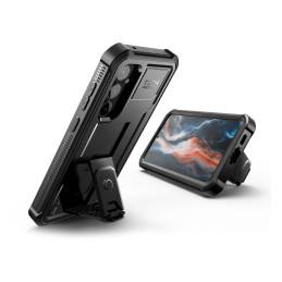 Tech-Protect Kevlar Pro dėklas, skirtas Samsung Galaxy S23 FE - juodas