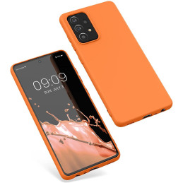 Silicone Case lankstus silikoninis dėklo dangtelis Samsung Galaxy A22 4G juodas