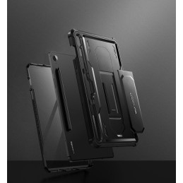 Tech-Protect Kevlar Pro dėklas, skirtas Samsung Galaxy Tab S9 FE 10,9" X510 / X516B - juodas
