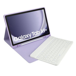 Tech-Protect SC Pen + klaviatūros dėklas su klaviatūra, skirtas Samsung Galaxy Tab A9+ 11" X210 / X215 / X216 - violetin...