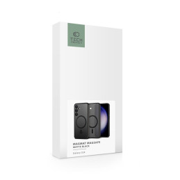 Tech-Protect MagMat MagSafe dėklas, skirtas Samsung Galaxy S24 - matinė juoda