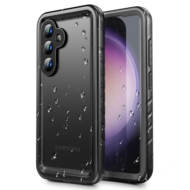 Tech-Protect ShellBox vandeniui atsparus IP68 dėklas Samsung Galaxy S24 - juodas