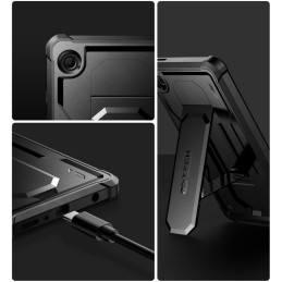 Tech-Protect Kevlar Pro dėklas, skirtas Samsung Galaxy Tab A9 8,7" X110 / X115 - juodas