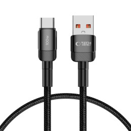 Tech-Protect UltraBoost Evo USB-C / USB-A laidas 100W 5A 0,25m - juodas