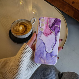 Tech-Protect Mood dėklas Samsung Galaxy A25 5G - rožinis marmuras