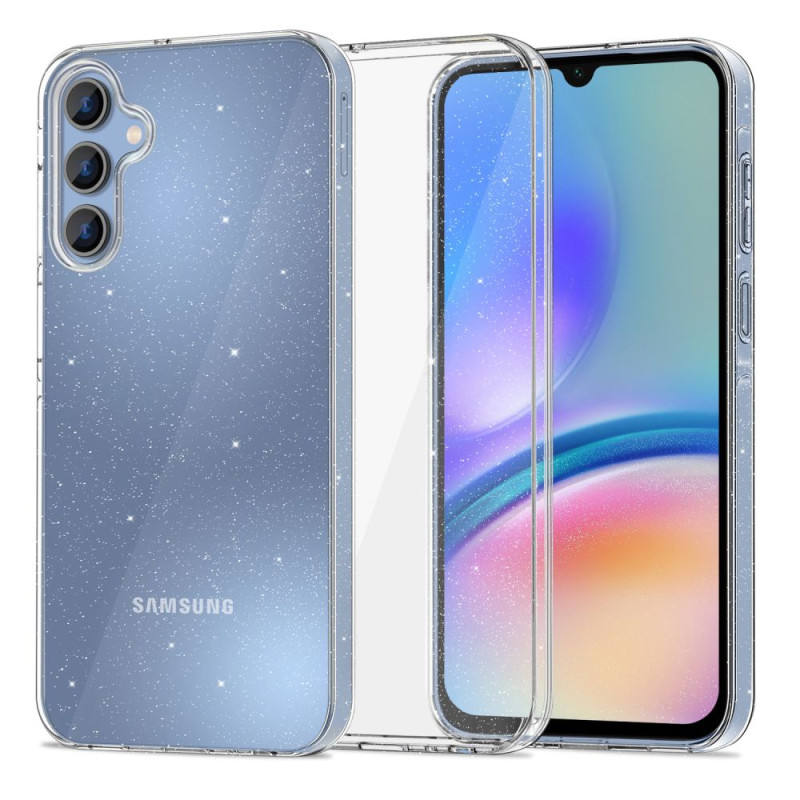 Tech-Protect FlexAir dėklas Samsung Galaxy A05S - skaidrus ir blizgantis