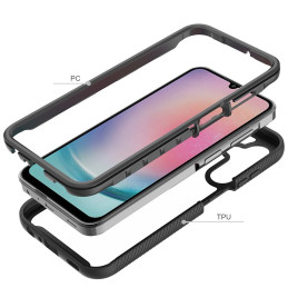 Tech-Protect Defense360 dėklas, skirtas Samsung Galaxy A25 5G - juodas
