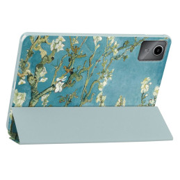 Tech-Protect SmartCase dėklas Lenovo Tab M11 11" TB-330 - mėlynas su sakurų gėlėmis