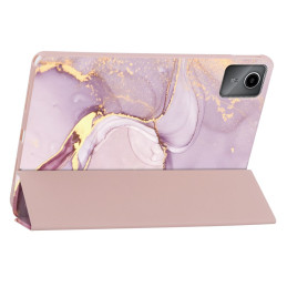 Tech-Protect SmartCase dėklas, skirtas Lenovo Tab M11 11" TB-330 - rožinis marmuras