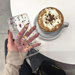 Tech-Protect FlexAir+ dėklas, skirtas Samsung Galaxy A35 5G - spalvingos gėlės