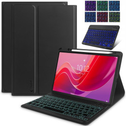 Tech-Protect SC Pen + klaviatūros dėklas su klaviatūra, skirtas Lenovo Tab M11 11" TB-330 - juodas
