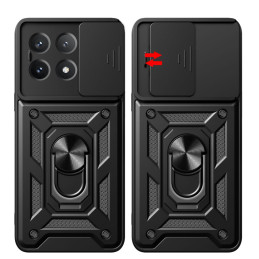Tech-Protect CamShield Pro dėklas, skirtas Xiaomi Poco X6 Pro 5G - juodas