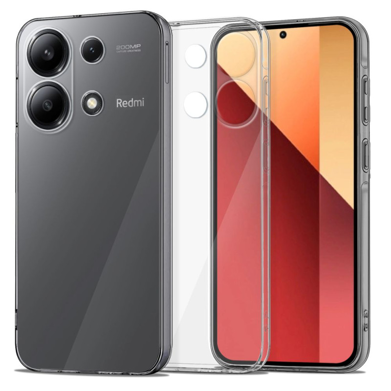 Tech-Protect FlexAir+ dėklas, skirtas Xiaomi Redmi Note 13 Pro 4G / LTE - skaidrus