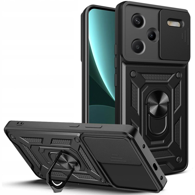Tech-Protect CamShield Pro dėklas, skirtas Xiaomi Redmi Note 13 Pro+ 5G - juodas