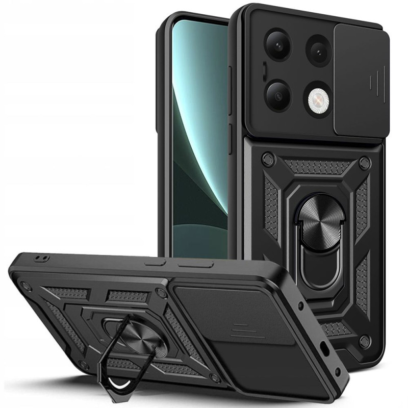 Tech-Protect CamShield Pro dėklas, skirtas Xiaomi Redmi Note 13 4G / LTE – juodas