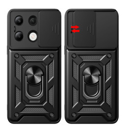 Tech-Protect CamShield Pro dėklas, skirtas Xiaomi Redmi Note 13 4G / LTE – juodas