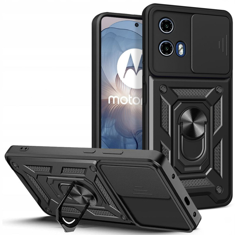 Tech-Protect CamShield Pro dėklas, skirtas Motorola Moto G24 / G24 Power / G04 – juodas
