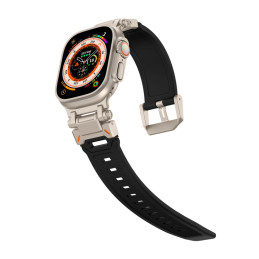 Tech-Protect Delta Pro dirželis, skirtas Apple Watch 4/ 5/ 6/ 7/ 8/ 9/ SE/ Ultra 1/ 2 (42/ 44/ 45/ 49 mm) – juodas ir ti...