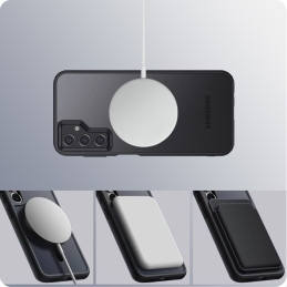 Tech-Protect MagMat MagSafe dėklas, skirtas Xiaomi Redmi Note 13 Pro 5G / Poco X6 5G - matinė juoda