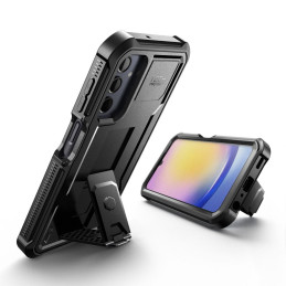 Tech-Protect Kevlar Pro dėklas, skirtas Samsung Galaxy A25 5G - juodas