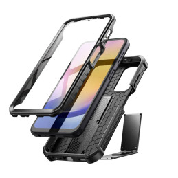 Tech-Protect Kevlar Pro dėklas, skirtas Samsung Galaxy A25 5G - juodas