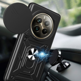 Tech-Protect CamShield Pro dėklas, skirtas Realme 12 Pro 5G / 12 Pro+ 5G – juodas