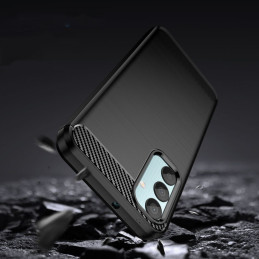 Tech-Protect TPUCarbon dėklas Samsung Galaxy M15 5G - juodas