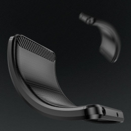 Tech-Protect TPUCarbon dėklas Samsung Galaxy M15 5G - juodas