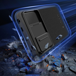 Tech-Protect Velar Cam+ dėklas, skirtas Xiaomi Redmi Note 13 Pro 5G / Poco X6 5G - juodas