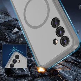 Tech-Protect MagMat MagSafe dėklas Samsung Galaxy S24 - titano matinis