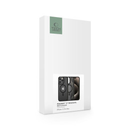 Tech-Protect MagMat 2 MagSafe dėklas, skirtas iPhone 15 Pro Max - matinė juoda