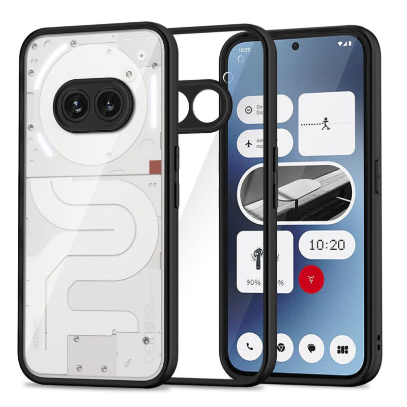 Tech-Protect MagMat dėklas Nothing Phone 2A - juodas ir skaidrus