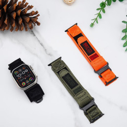Tech-Protect Scout Pro dirželis, skirtas Apple Watch 4/ 5/ 6/ 7/ 8/ 9/ SE/ Ultra 1/ 2 (42/ 44/ 45/ 49 mm) – juodas